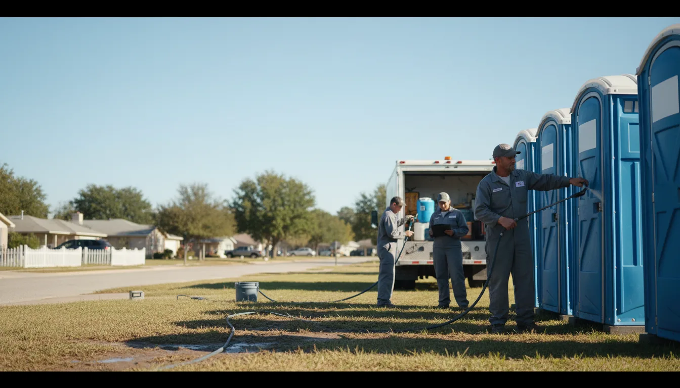 Long-Term Portable Toilet Rental in Pendleton, IN near me